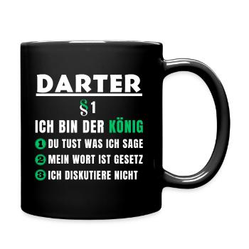 Darter Gift - I'm the King - Full Colour Mug - black - Right