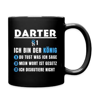 Darter Gift - I'm the King - Full Colour Mug - black - Right