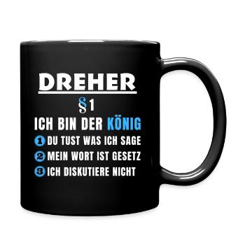 Turner Gift - I'm the King - Full Colour Mug - black - Right