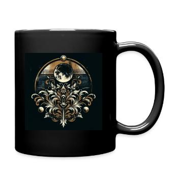 2000s grunge - Tasse einfarbig - Schwarz - Rechts