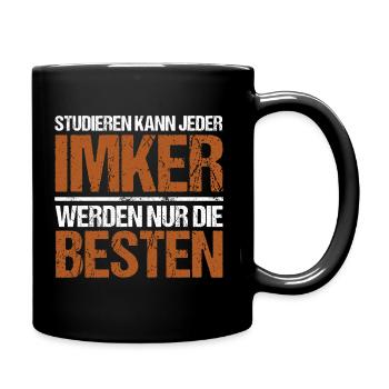 Tout le monde peut étudier - Beekeeper Edition - Mug uni - noir - Droite