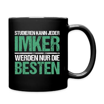 Tout le monde peut étudier - Beekeeper Edition - Mug uni - noir - Droite