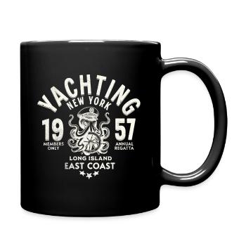 Yachting New York Long island - Mug uni - noir - Droite