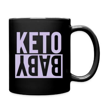 Transp vectoriel KetoBaby - Mug uni - noir - Droite