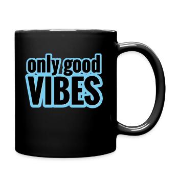 GUTE STIMMUNG - GUTE LAUNE - Tasse einfarbig - Schwarz - Rechts