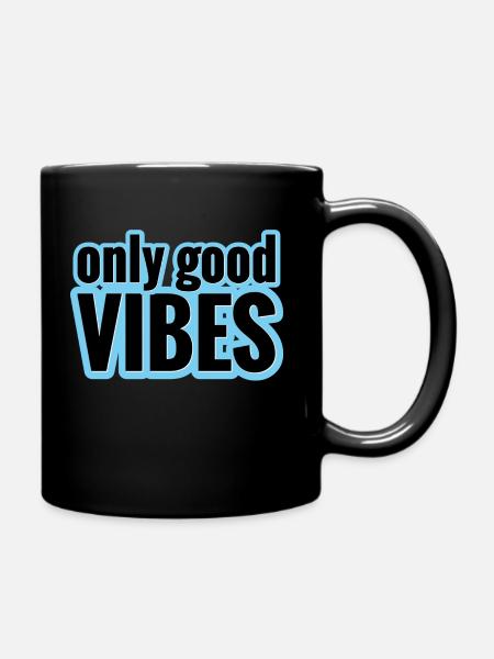 GUTE STIMMUNG - GUTE LAUNE - Tasse einfarbig - Schwarz