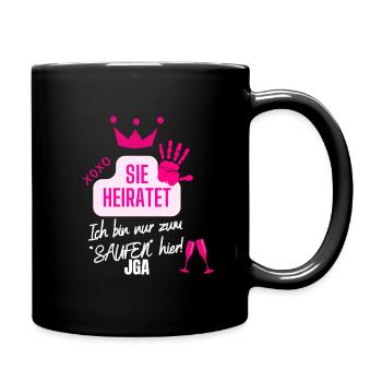 Bachelor party - Full Colour Mug - black - Right