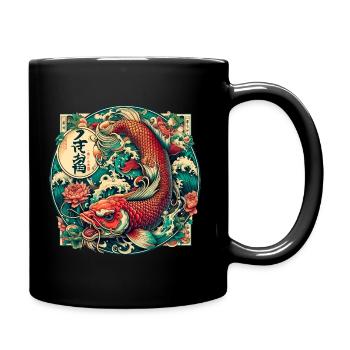 Carpe Koi 2 - Mug uni - noir - Droite