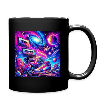 Espace des années 90 - Mug uni - noir - Droite