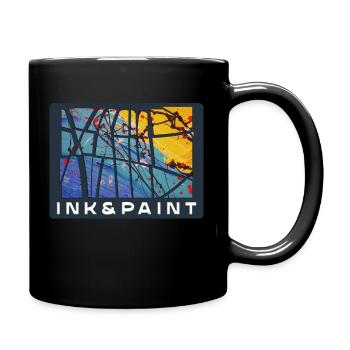 INK PAINT SINGLE ESPOSITION D - Tasse einfarbig - Schwarz - Rechts