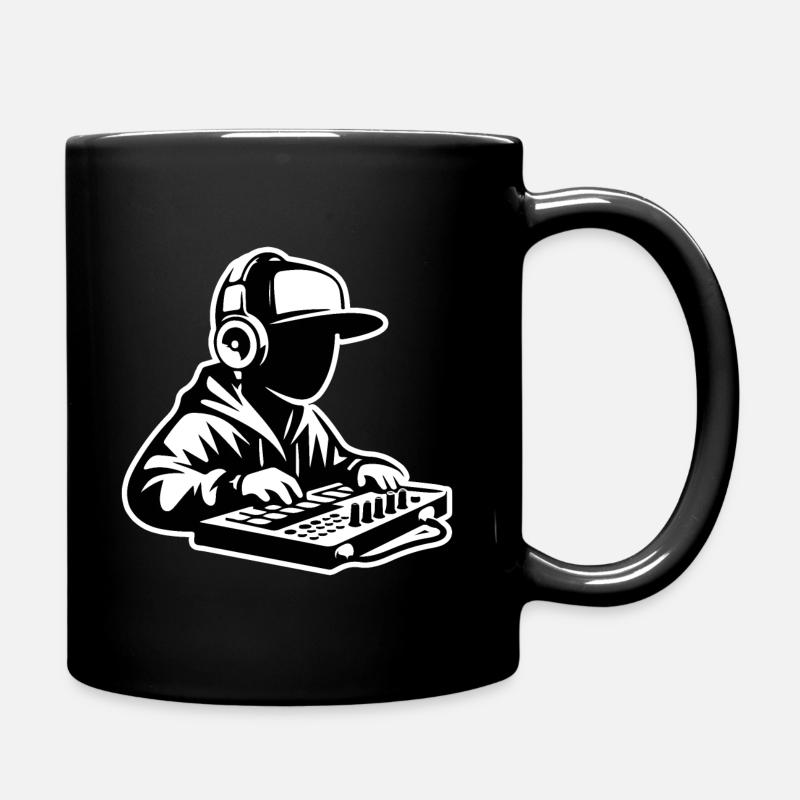 Kleiner Beat-Macher - Tasse einfarbig - Schwarz