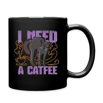 catfee - Full Colour Mug - black - Right