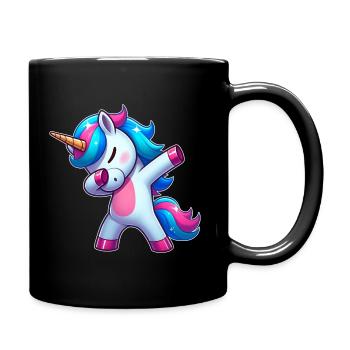 Licorne Dab Licornes magiques - Mug uni - noir - Droite