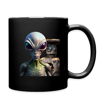 ALIEN ROBOTS CRIMINAL - Full Colour Mug - black - Right