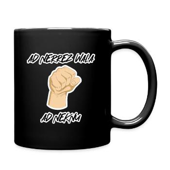 Ad nerrez wala ad neknu - Mug uni - noir - Droite