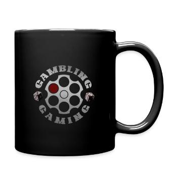 Gambling Gaming - Full Colour Mug - black - Right