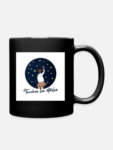Toucher les étoiles - Mug uni - noir
