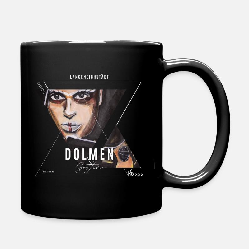 Dolmengöttin Langeneichstädt - Tasse einfarbig - Schwarz