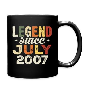 July 2007 Birthday Gift July 2007 Birthday - Full Colour Mug - black - Right