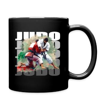 Judo - Mug uni - noir - Droite