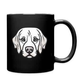 Faithful look - Full Colour Mug - black - Right