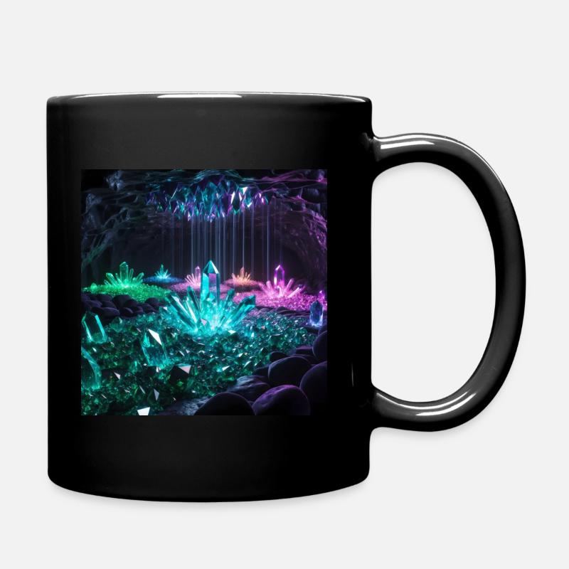 Une grotte mystique - Mug uni - noir