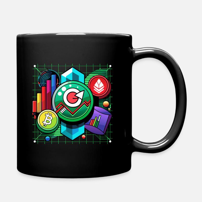 Trader 2 - Tasse einfarbig - Schwarz