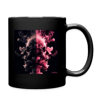 Cranes de fumée - Mug uni - noir - Droite