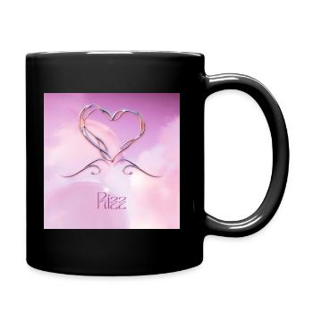 Rizz Y2k Pastel Purple - Tasse einfarbig - Schwarz - Rechts