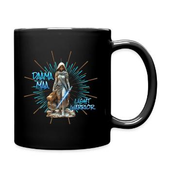 DAAMA MAA LIGHT WARRIOR - Mug uni - noir - Droite