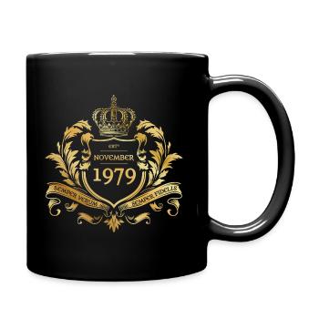 45e anniversaire Semper Verum - Créé 11/1979 - Mug uni - noir - Droite