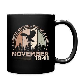 Incomparable depuis novembre 1941 83 Anniversaire - Mug uni - noir - Droite