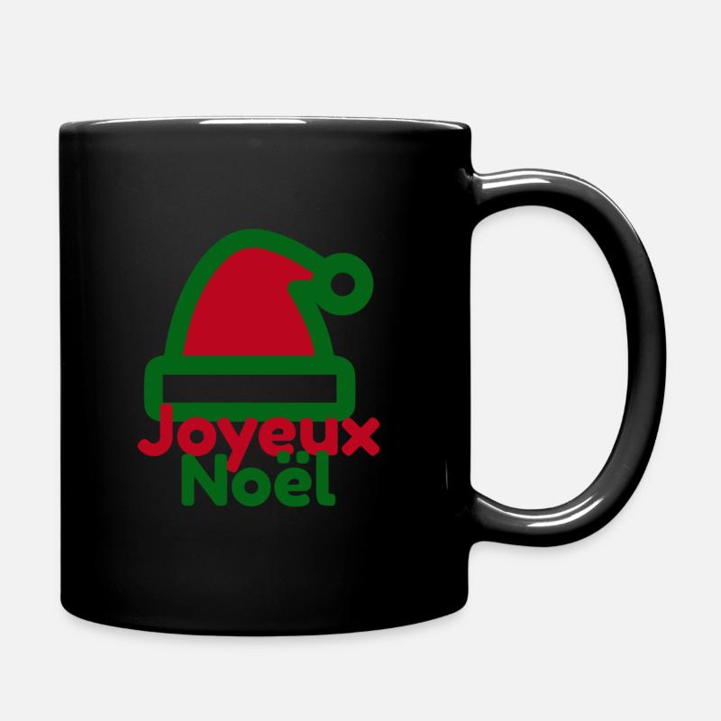 Joyeux Noël - Design - Mug uni - noir