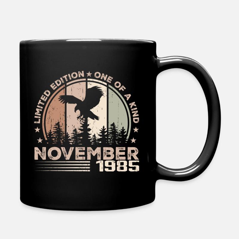 Unvergleichlich seit November 1985 39 Jubiläum - Tasse einfarbig - Schwarz