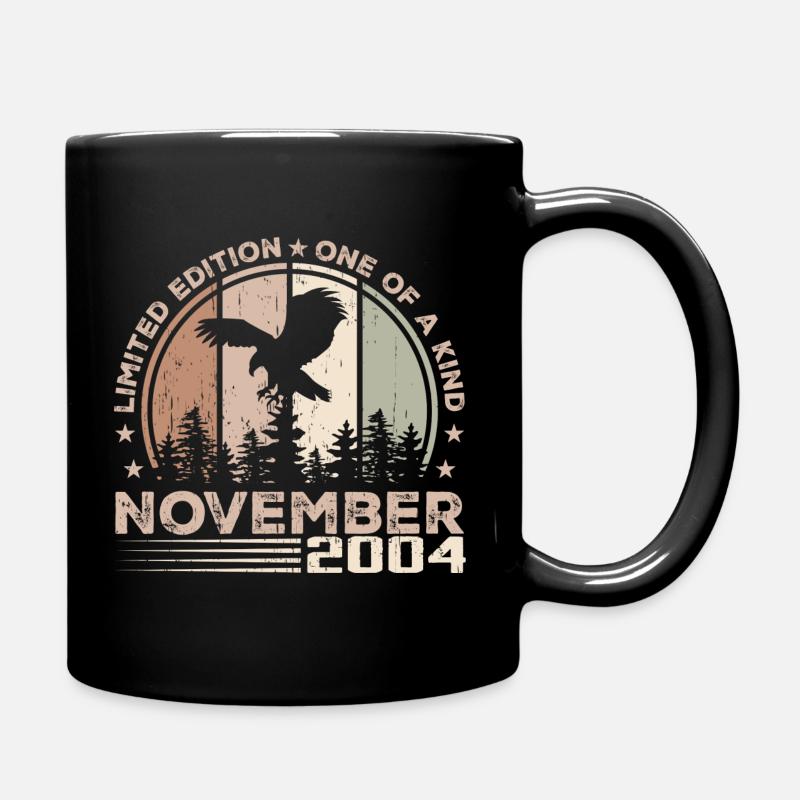 Unvergleichlich seit November 2004 20 Jubiläum - Tasse einfarbig - Schwarz