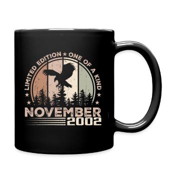 Incomparable depuis novembre 2002 22 Anniversaire - Mug uni - noir - Droite
