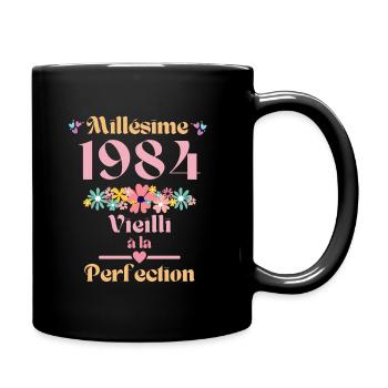 40 ans idée cadeau anniversaire drôle humour maman - Mug uni - noir - Droite
