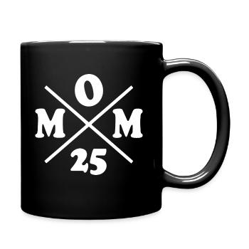 Mom 25 - mom 2025 - Full Colour Mug - black - Right