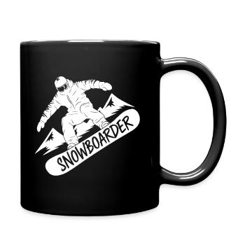 Snowboarders Snowboard Snowboard Sports d’hiver - Mug uni - noir - Droite