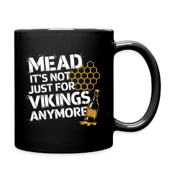 Mead – A drink with history - Full Colour Mug - black - Right