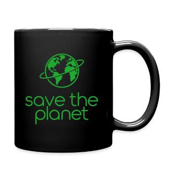 Militants écologistes de Save the Planet Earth - Mug uni - noir - Droite