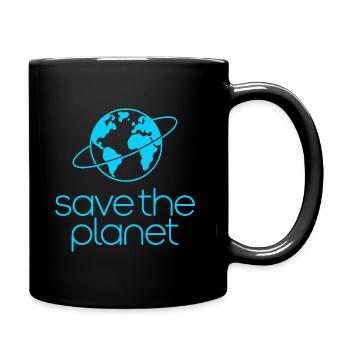 Militants écologistes de Save the Planet Earth - Mug uni - noir - Droite