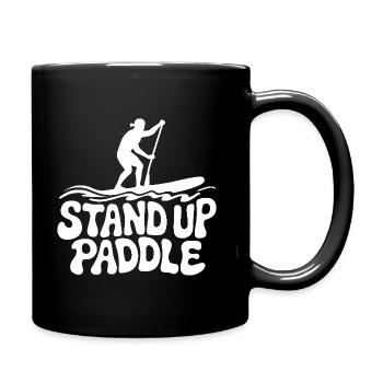SUP Stand Up Paddle - Mug uni - noir - Droite