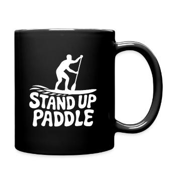 SUP Stand Up Paddle - Mug uni - noir - Droite