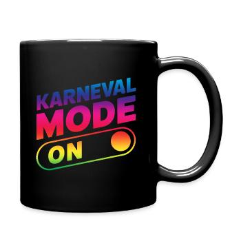 Karneval Mode On Fasching Fasnet - Full Colour Mug - black - Right