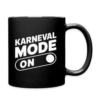 Karneval Mode On Fasching Fasnet - Full Colour Mug - black - Right