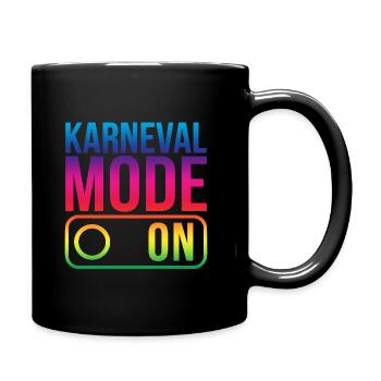 Karneval Mode On Fasching Fasnet - Full Colour Mug - black - Right