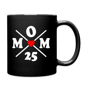 Mom 2025 - Full Colour Mug - black - Right