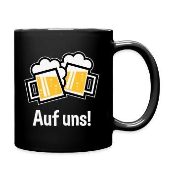 XAufuns! – 2 Bayrische Originale (3) - Tasse einfarbig - Schwarz - Rechts