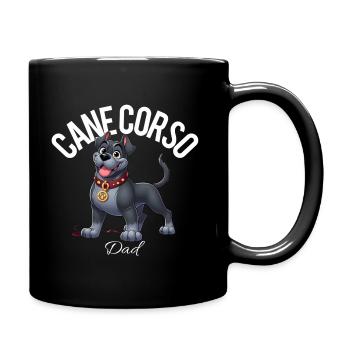 Cane Corso Dad 3 - Full Colour Mug - black - Right